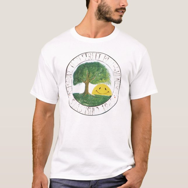 T-shirt Chemise de signe de verger de cendre (Devant)