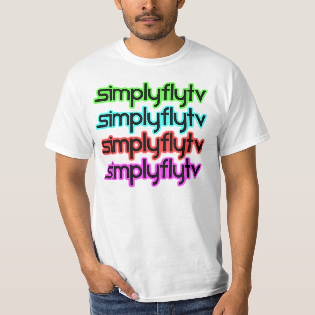 T-shirt Chemise de SimplyFlyTV (Devant)