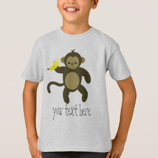 T-shirt chemise de singe de kawaii
