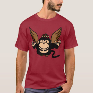 T-shirt Chemise de singe de vol