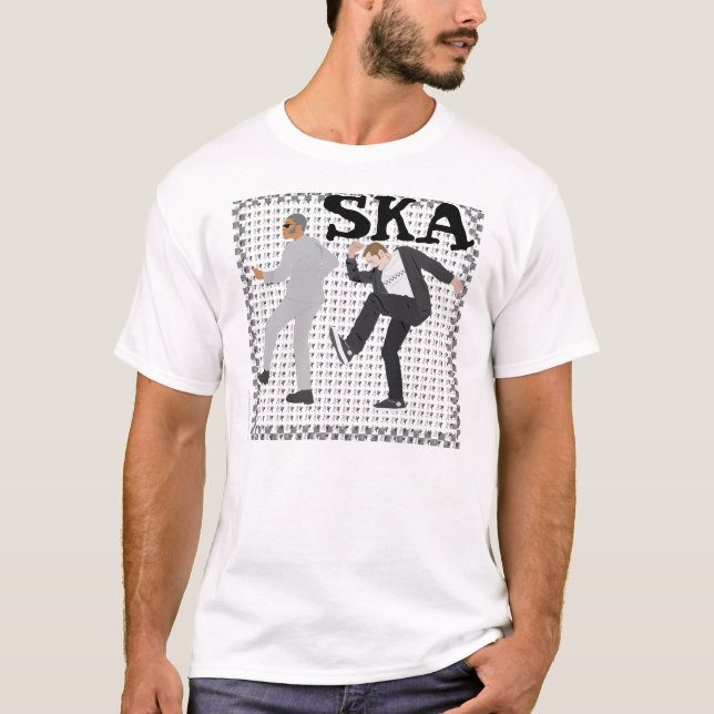 T-shirt Chemise de Ska (Devant)