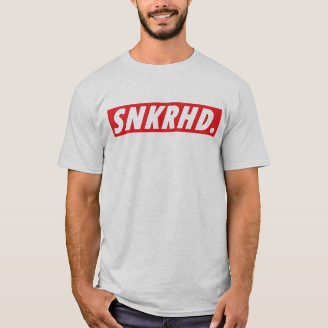 T-shirt Chemise de Sneakerhead (Devant)