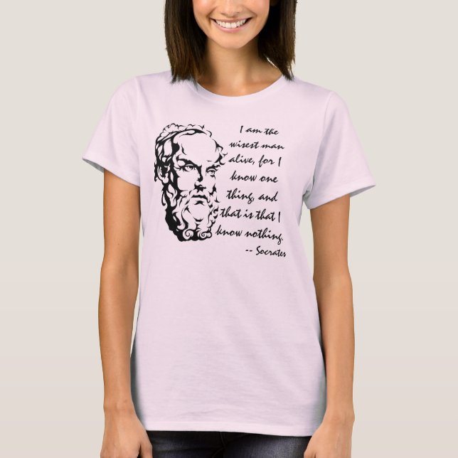 T-shirt Chemise de Socrates (Devant)