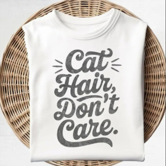 T-shirt Chemise de soins pour cheveux de chat