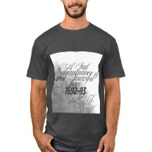 Chemise de sorcière Citation historique de Salem