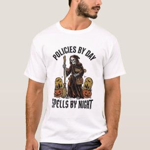 T-shirt Chemise de sorcière d'assurance Agent graphique dr