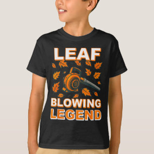 T-shirt Chemise de souffleur de feuilles pour hommes drôle