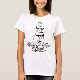 T-shirt Chemise de souvenirs Vancouver féminin