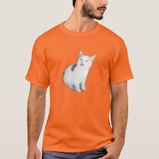 T-shirt Chemise de spirale de chat de banane