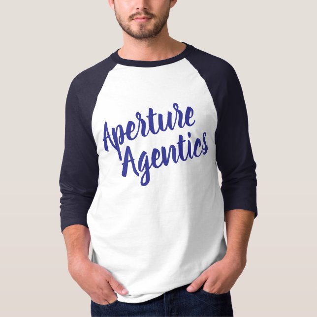 T-shirt Chemise de sport Aperture Agentics (Devant)