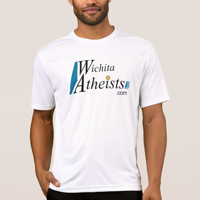 T-shirt chemise de sport de logo (Devant)