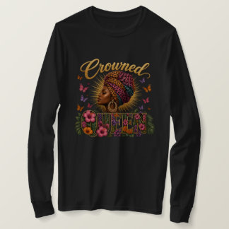 T-shirt Chemise de sport pour femme couronnée Reine