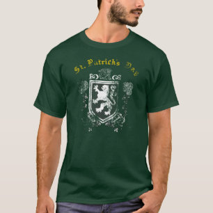 T-shirt Chemise de sport verte à capuche pour la Saint-Pat