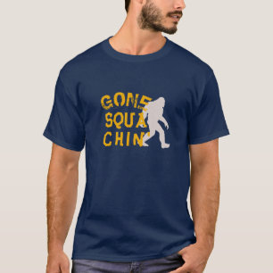 T-shirt Chemise de Squatchin - Tee de Chasseur de Bigfoot
