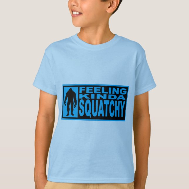 T-shirt Chemise de Squatchy de sentiment - conclusion de (Devant)