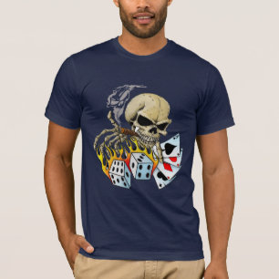 T-shirt Chemise de squelette de marchand de la mort