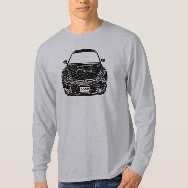 T-shirt Chemise de STi de Subaru WRX (Devant)