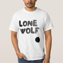 Chemise de streetwear urbain du club Lone Wolf