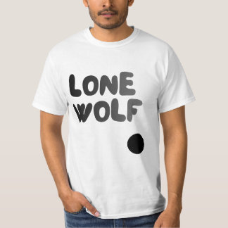 T-shirt Chemise de streetwear urbain du club Lone Wolf
