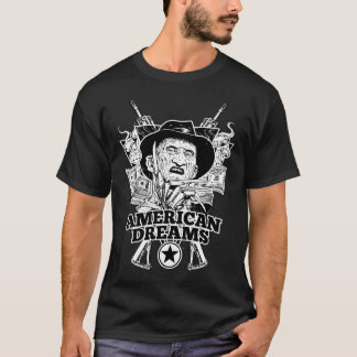 T-shirt Chemise de style artistique tatouage Rêves América