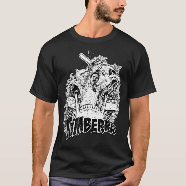 T-shirt Chemise de style d'art de tatouage Timberrr (Devant)