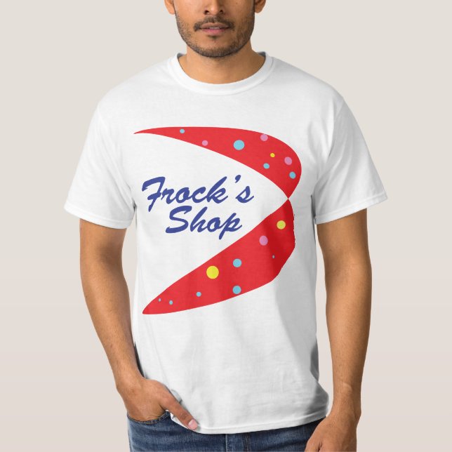 T-shirt Chemise de style des années 1950 du magasin de la (Devant)