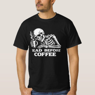 T-shirt Chemise de style vintage pour amateur de café - Mo