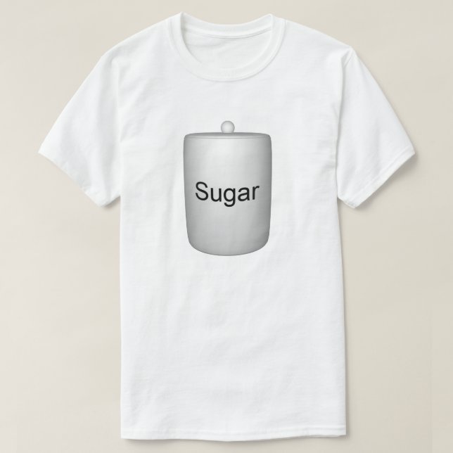 T-shirt Chemise de sucre (Design devant)