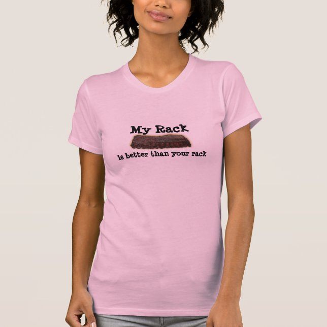 T-shirt Chemise de support de nervure (Devant)