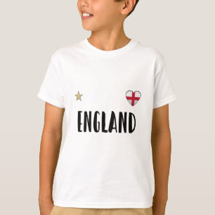 T-shirt Chemise de supporter de football d'Angleterre Drap