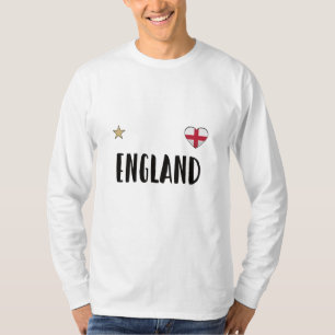 T-shirt Chemise de supporter de football d'Angleterre Drap