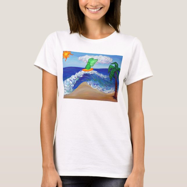 T-shirt Chemise de surf Angel Raphael (Devant)