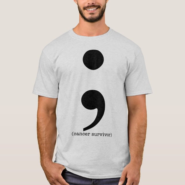 T-shirt Chemise de survivant de cancer du colon de (Devant)