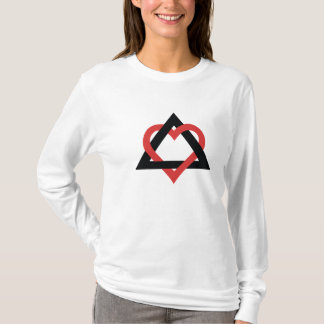 T-shirt Chemise de symbole d'adoption