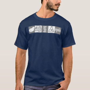 T-shirt Chemise de symbole de la Science pour les chemises