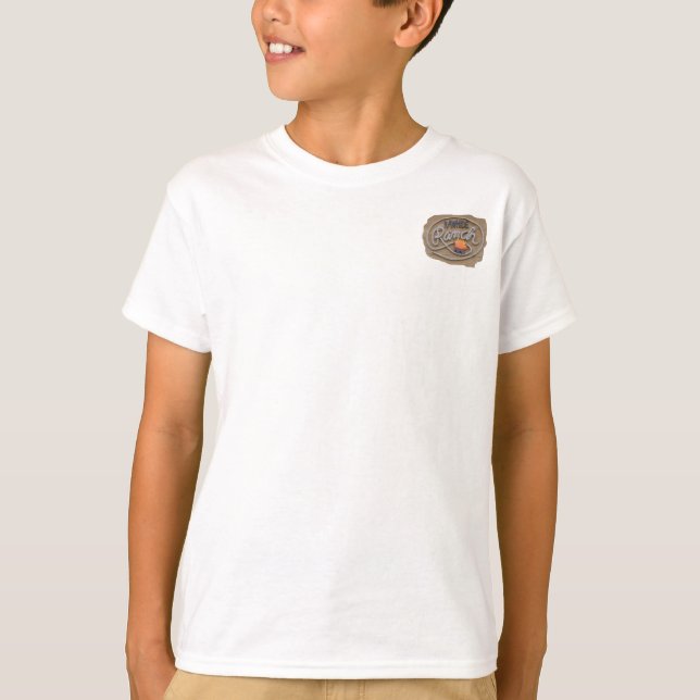 T-shirt Chemise de taille d'enfant d'Angus (Devant)