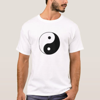 T-shirt Chemise de Tao Yin Yang - lumière