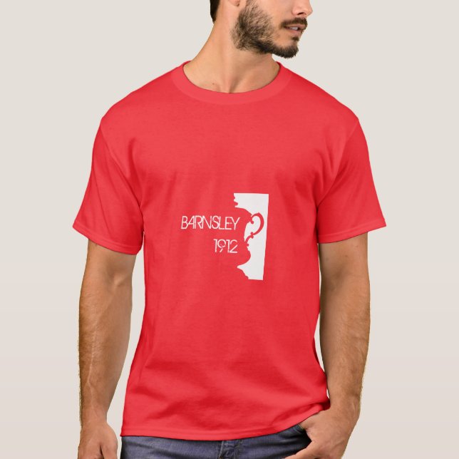 T-shirt Chemise de tasse de Barnsley (Devant)