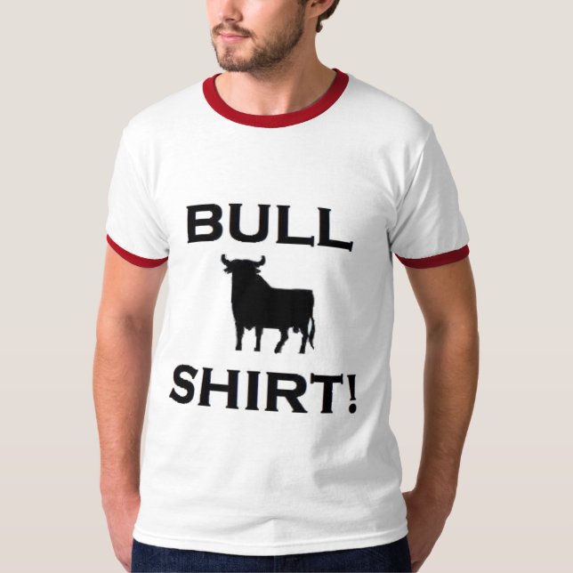 T-shirt chemise de taureau ! (Devant)