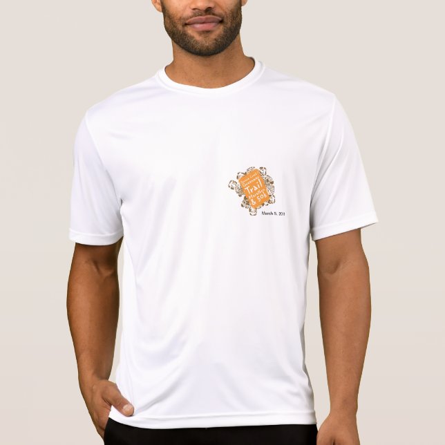 T-shirt Chemise de technologie de Logo'd (Devant)