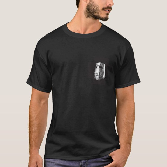 T-shirt Chemise de Templar de chevaliers (Devant)
