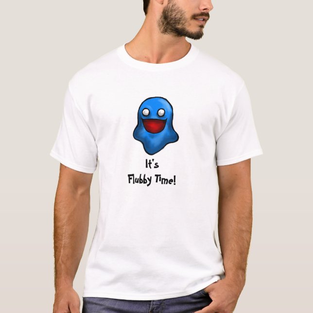 T-shirt Chemise de temps de Flubby (Devant)