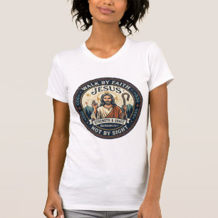 T-shirt Chemise de tendance de café Jésus Matcha Graphique