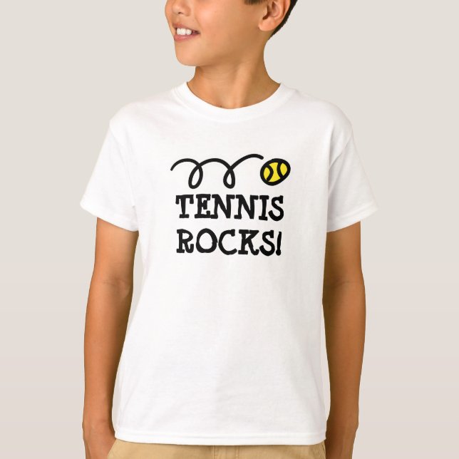 T-shirt Chemise de tennis pour enfants (Devant)