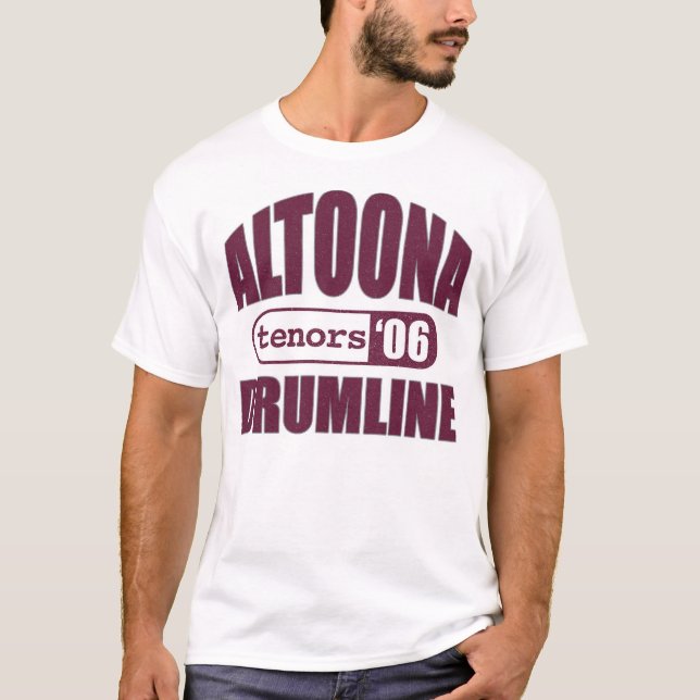 T-shirt Chemise de tenors d'Altoona Drumline (Devant)
