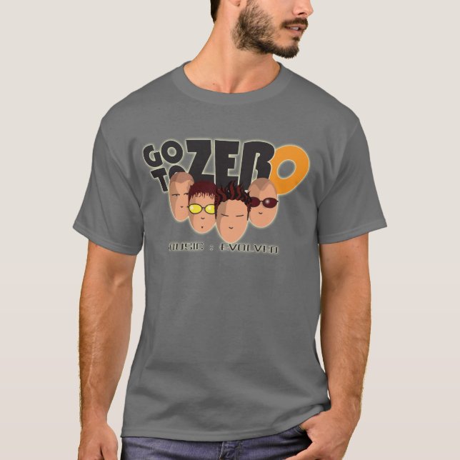 T-shirt Chemise de tête de bande de GoToZero (Devant)