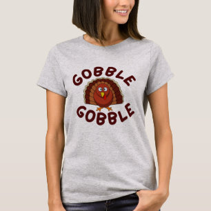 T-shirt Chemise de Thanksgiving Gobble Gobble