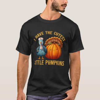 T-shirt chemise de Thanksgiving NICU - J'ai les plus migno