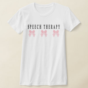 T-shirt Chemise de thérapie de la parole, Chemise de SLP,