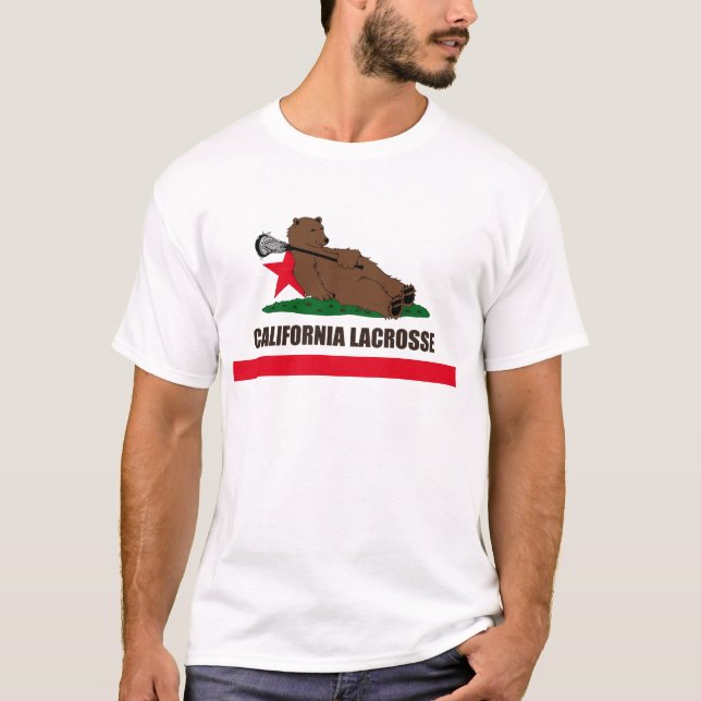 T-shirt Chemise de tireur de lacrosse de la Californie (Devant)